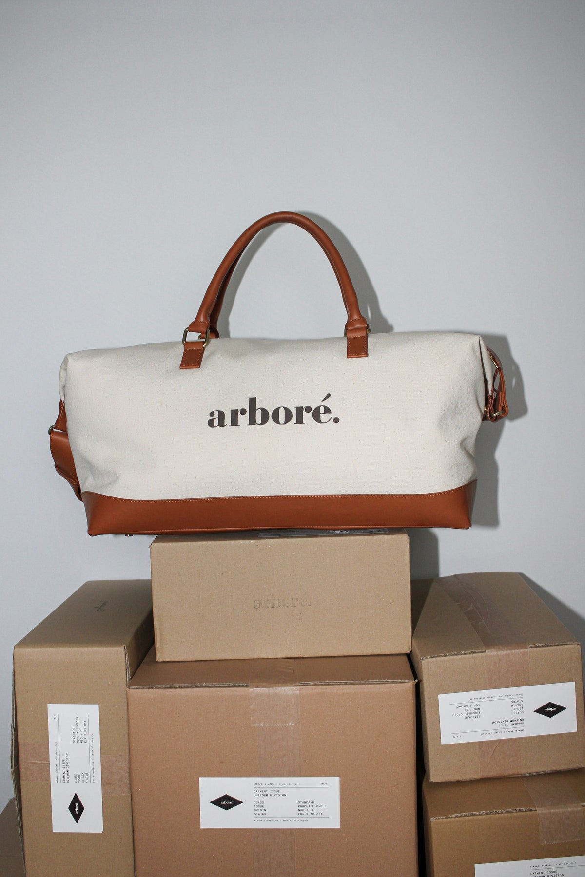 the bowling bag.