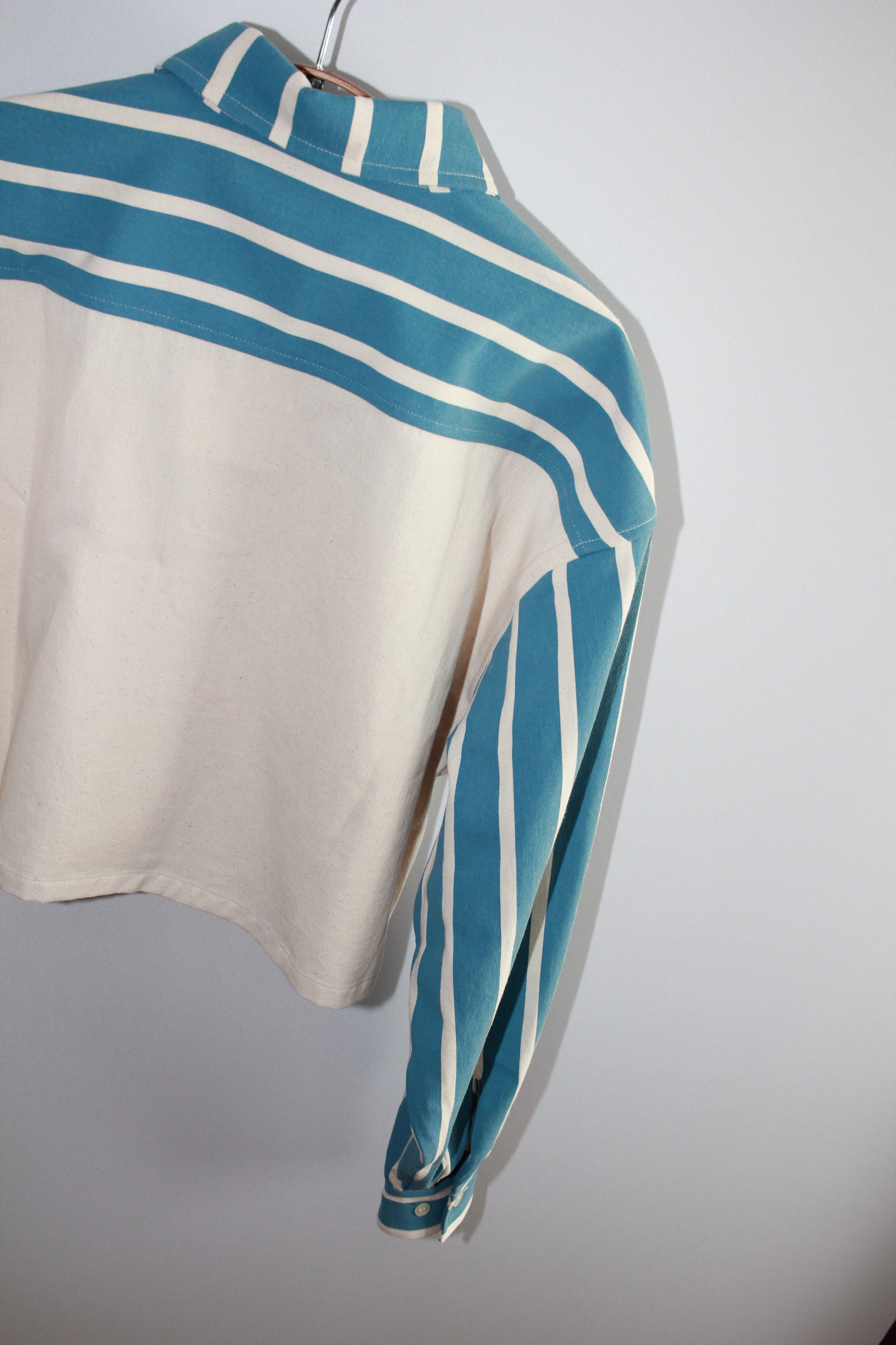 divided calm overshirt