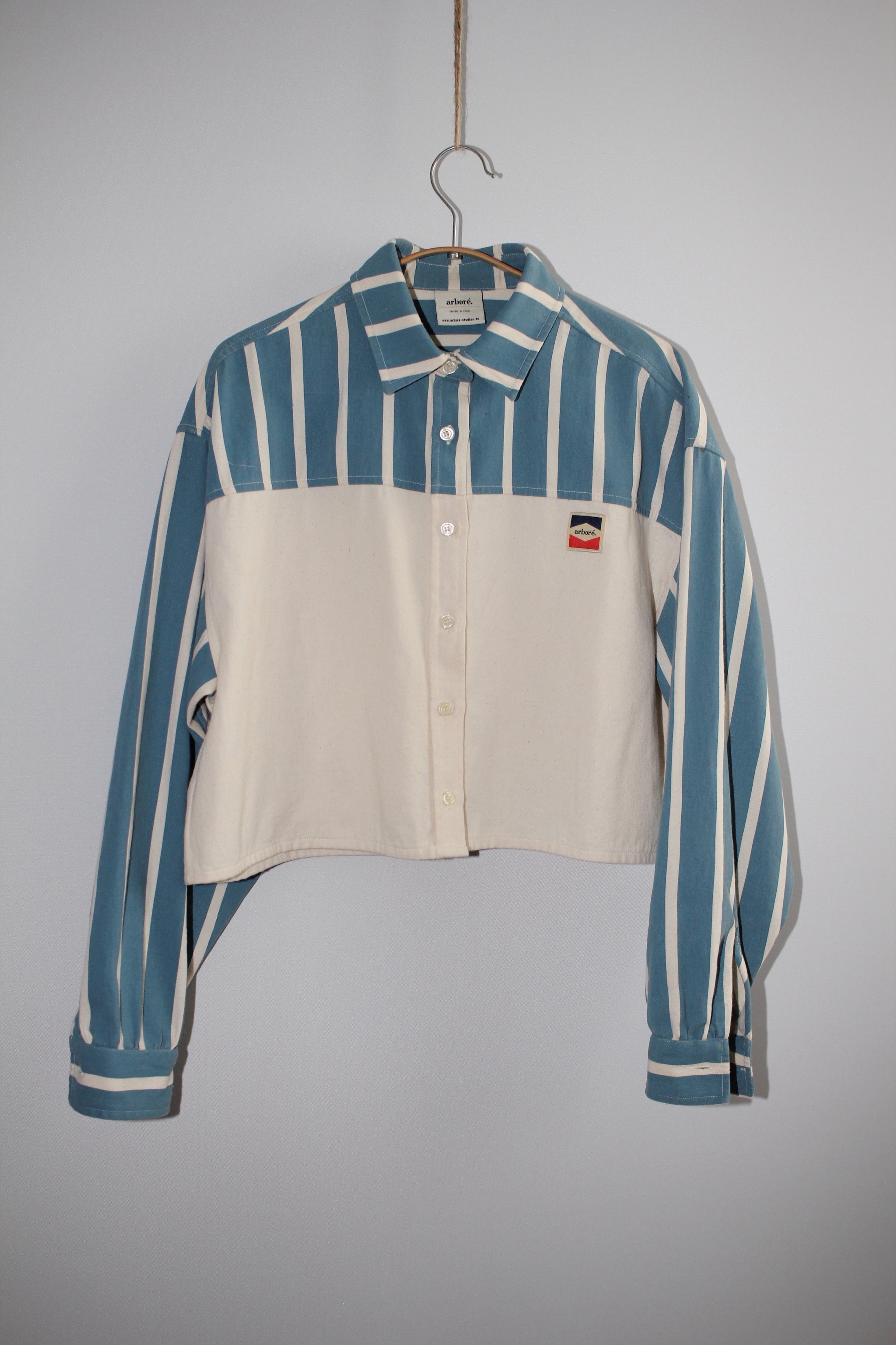 divided calm overshirt